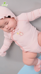 LULLABY - Body cài chéo PETIT bé trai/bé gái - NH454N