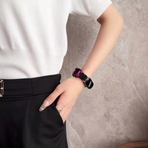 Elastic Nylon Bracelet for Xiaomi Smart Band 9/ Mi Band 10/8 Wristband Replacement Scrunchy Stretchy Watchband for Women Dressy