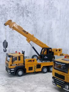 Big Truck Toys For Kids Alloy Engineering Vehicle Models Car with Light and Sound Effect  Excavator Dump Truck Car Toys Engineering Car Diecast Cars Large Size Truck Gift for Boy New Year Gifts