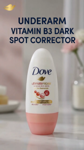 Dove Ultimate Repair Roll On Deodorant (40ml) | Vitamin B3 Dark Spot Corrector | 48H Sweat & Odor Protection