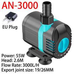 Fish Tank Water Pool Submersible Pump Circulation Filtration Pump Brushless Motor Ceramic Shaft Water Pump Flow Regulation