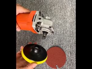 10Pcs 4100mm Sanding Disc Sandpaper Hook Loop 1000 + Backer Pad with Drill+Shank Adapter Polishing