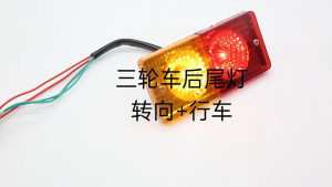 1 Pair 48V Electric Tricycle Led Rear Lamps Auto Tail Lamp Electric Bicycle Tail Light