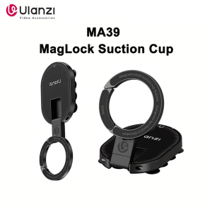 Original Ulanzi MA39 MagLock Suction Cup Desktop Stand Phone Mount for iPhone 17 16 15 14 Suction Bottom Wall Glass