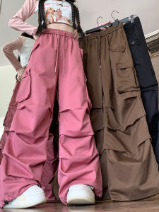 Quần Chở Hàng Cạp Giữa Cho Nam Và Nữ Quần Ống Đứng Có Nhiều Túi Lý Tưởng Cho Các Hoạt Động Ngoài Trời Và Đi Bộ Đường Dài