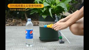 Vòi Xịt Tưới Cây Bơm Áp Lực Tận Dụng Chai Nhựa