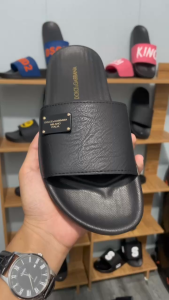 Dép nam nữ quai ngang đẹp. Quai da cao cấp đế cao 3cm chống trơn trượt không thấm nước đủ size 37-43 mua ngay.