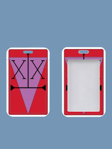 Full-Time Hunter Card Holder School ID Campus Work Badge Transit Metro Bus Card Sleeve Student Meal Card Organizer