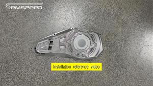 SEMSPEED Motorcycle CNC Air Filter Cover Air Box Case Protector For Honda Click 150 125 V1 V2