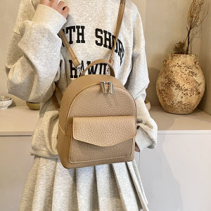 South Korea Backpack Bags Womens 2024 Summer Korean Style Simple and Casual Handbag Niche Style Fancy Fashion Backpack