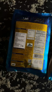 Beras Basmati ALIZA BRIYANI XXXL Kemasan 1kg asli Basmati Rice - Berkah Karya Utama