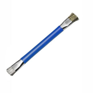 PCB Anti-Static ESD Double Headed Brush Circuit Board Repair for IC Chip PCB Welding Mobile Phone/Computer Mainboard Cleaning