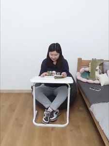 Folding Table Simple Bedside Table Adjustable Study Desk Computer Table Bedroom Home Funiture