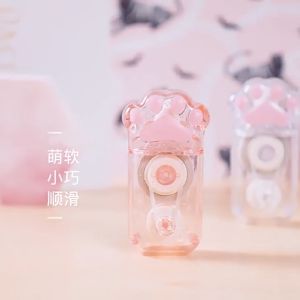 Pita Koreksi Tip X Correction Tape Cepat Kering Desain Jepang Lucu Kaki Kucing Transparant Koleksi ATK