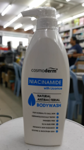 Cosmoderm Niacinamide with Licorice Bodywash 500ml (Exp 05/2027)