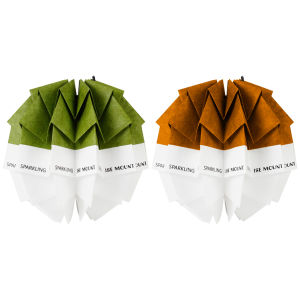 【New Arrival】 DIY Pinecone Paper Lamp Shade Waterproof Folding Camping Lampshade Outdoor Hanging Lamp Shade Decor for Outdoor Tent