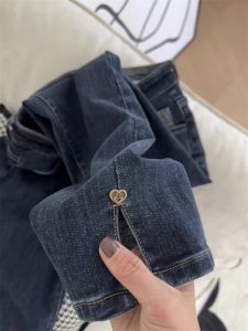 Fashionable High Waist Vintage French Style Nine Tenth Pants