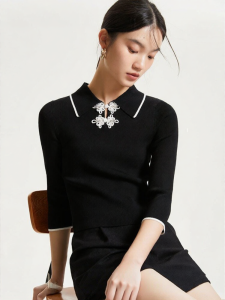 Vero Moda | Modified Chinese Knit Top
