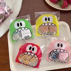 100 Chiếc Túi Đựng Đồ Ăn Bằng Nhựa Trong Suốt Tự Dính Ziplock Có Thể Tái Sử Dụng Kẹo Bánh Quy Bánh Bao Bì Đồ Ăn Nhẹ Cho Mọi Dịp