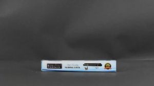 Handle Kunci Pintu Aluminium Geser Tanam Weldom RA66 - Kunci Sliding Pintu Geser Aluminium