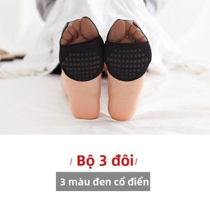 Vớ Mỏng Bán Ngón Chống Trượt Không Thấy