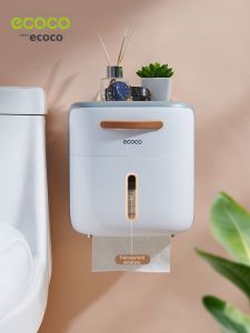 ecoco | Waterproof No-drilling Toilet Paper Holder