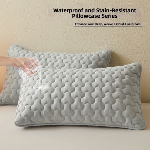 BEIPIN | Oil Water Sweat Resistant Pillow Case Set