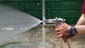 505 รุ่น ปืนฉีดน้ำแรงดันสูง ล้างรถ ใต้หวัน กลุ่ม 10 (ราคาที่ใช้จะถูกกำหนดตามจำนวน) ประกอบที่ดี