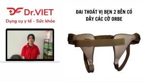 Đai thoát vị bẹn 2 bên có dây các cỡ