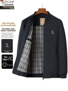 TUCANO | Baseball Collar Jacket for Middle-aged and Elderly Men Spring/Fall