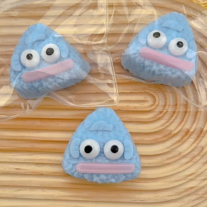 Đồ chơi Squishy hình miếng mồi cơm nắm câu cá ngộ nghĩnh Đồ chơi giảm Stress cho trẻ em người lớn