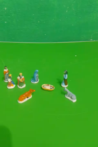 Bộ tượng noel tượng giáng sinh cao 1 cm