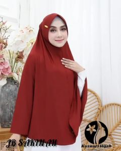 Jilbab Jumbo Umroh SAKINAH-Real KASUARI HIJAB STYLE