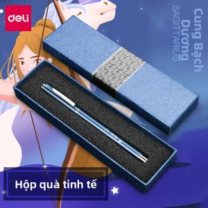 deli | Bút Gel Mảnh Thiết Kế Cung Hoàng Đạo Màu Đen 0.5mm