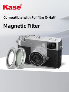 Kase | Magnetic UV Lens Cap Hood Filter Accessory CPL Black Mist 1/4 Adjustable ND 1.5-5