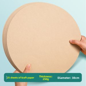 JIELI | Circular Yellow Durable Cardstock for Arts and Crafts 250g