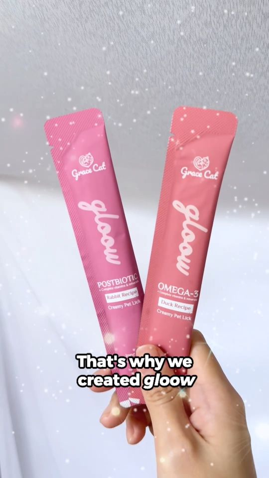 Grace Cat gloow Omega-3 Nutrition Pet Lick - Duck Recipe (12g)