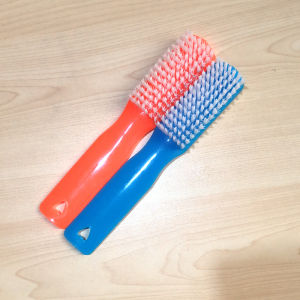 New Fashionable Colorful Plastic round Multi-Purpose Brush for Home Use Small Brush Strong Bristles for Laundry And Shoe Cleaning