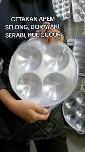 CETAKAN APEM SELONG/WINGKO/APEM JUMBO/KUE LUMPUR/Kue Serabi