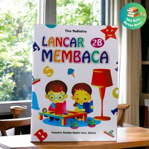 buku lancar membaca 2 B 32 halaman (19×27cm)