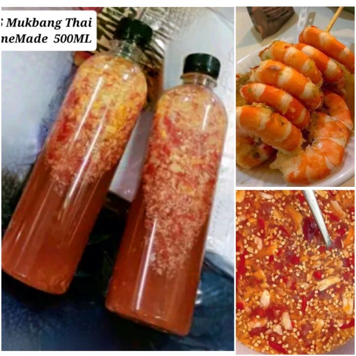(Halal) SOS Mukbang Thai Homemade Sos Pencicah Cholek Sedap Sos Thai Mukbang Sos somtam