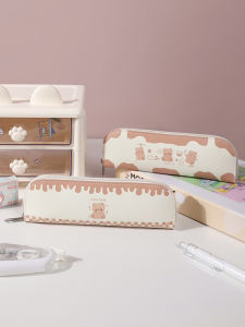 Large Capacity Cartoon Pencil Case Student School Supplies Storage Box Back-to-School Gift Pen Brush Bag Cultural Goods