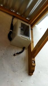 Pelindung Tempat Token Listrik Anti Air Box Meteran Token Putih Bening