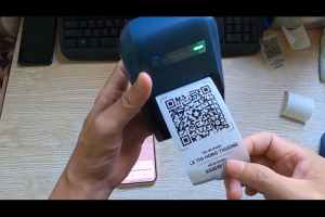 Máy in tem nhãn mini BLUETOOTH bằng ĐT app Niimbot B1 - in ghi chú note - in tem giá sản phẩm trên ĐT hoặc máy tính