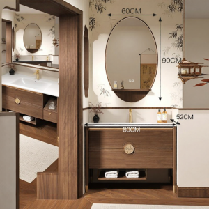 DIPURUI | Customized Vintage Song Style Bathroom Vanity