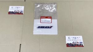 Tem chữ nổi 150i bản Click 2018 2021 chính hãng Honda Thailand 86641-K59-T10ZA