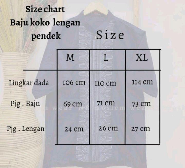 Ar-Rohman%20Store21/Baju%20Koko%20Bordir%20Lengan%20Pendek%20Motif%20Warna/Baju%20Koko%20Murah%20Katun%20Mikro%20Adem%20-%20Image%207