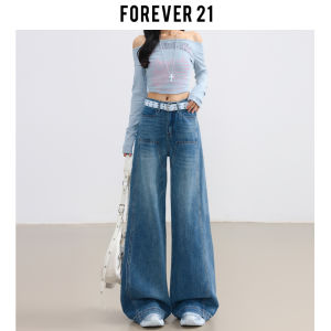 High Waist Wide Leg Loose Fit Blue Denim Jeans Womens Fall American Style Pear Shape Straight Leg Pants Casual Style