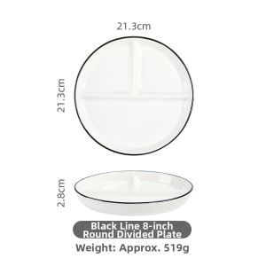 Children Quantitative Light Food Dinner Plate