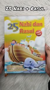 Buku Anak Islami Cerita 25 Nabi dan Rasul Hard Cover Kertas Art Paper Full Color - Best Seller-Jabal
